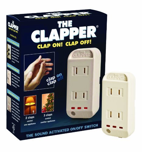 The Clapper Sound Activated On/Off Switch, 1 Each 