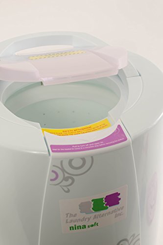 The Laundry Alternative Nina Soft Spin Dryer, Ventless Portable Electric Dryer. 3 Year Warranty, 127V, 60 Hz