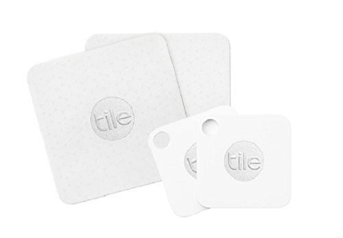 Tile Mate & Slim Combo Pack, Key/Wallet/Item Finder, 4-pack