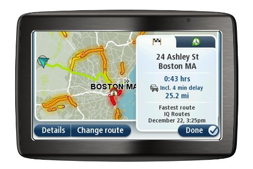 TomTom VIA 1535TM 5-Inch Bluetooth GPS Navigator with Lifetime Traffic & Maps and Voice Recognition