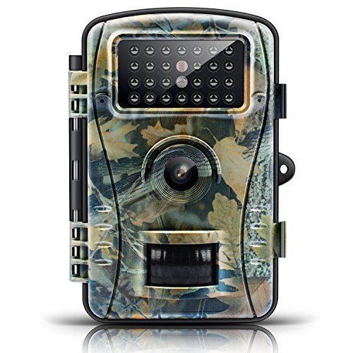 Trail Game Camera-ENKLOV Wildlife Hunting Camera with Infrared Night Vision,2.4inch LCD Screen,IP66 Waterproof