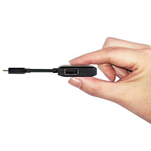 Transcend USB 2.0 OTG Card Reader, Black (TS-RDP9K)