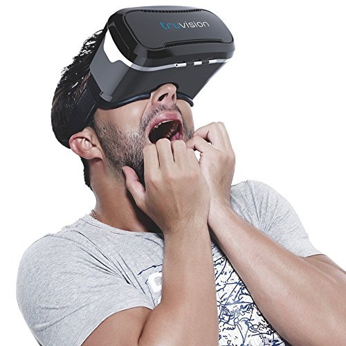 Truvision Pro Virtual Reality Headset(VR Headset), Inspired by Google Cardboard and Samsung Gear Vr.