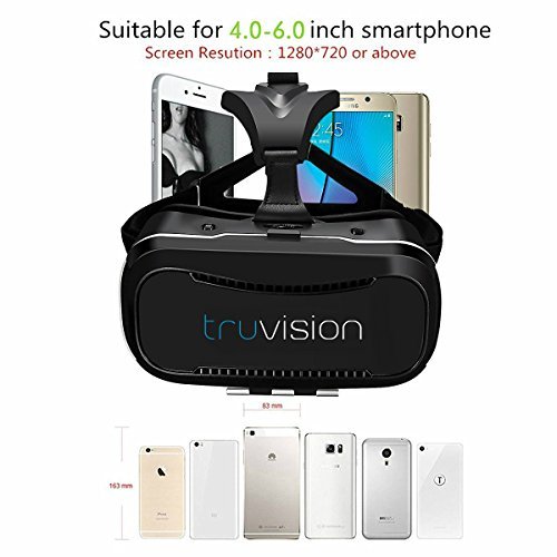 Truvision Pro Virtual Reality Headset(VR Headset), Inspired by Google Cardboard and Samsung Gear Vr.