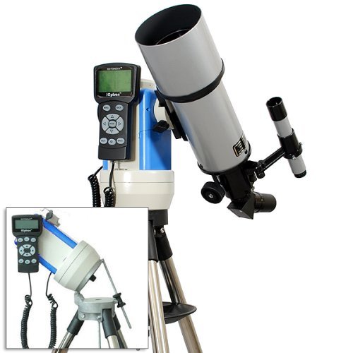 TwinStar Silver 80mm iOptron Computerized GPS Equatorial Refractor Telescope