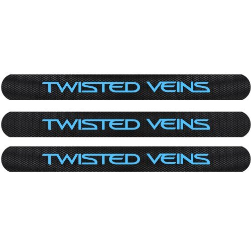 Twisted Veins Three (3) Pack of (1.5 ft) High Speed HDMI Cables + Right Angle Adapter and Microfiber Cable Ties (Latest Version Supports Ethernet, 3D, and Audio Return, 4K Resolution)