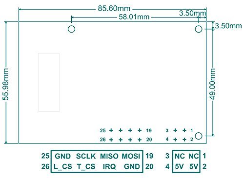 UCTRONICS 3.5 Inch SPI TFT LCD Display Kit with Touch Screen, Touch Pen, Case, 16GB SD card Preinstalled Raspbian software for Raspberry Pi 3 Mode B, Pi 2 Model B, Pi Zero, Pi B+