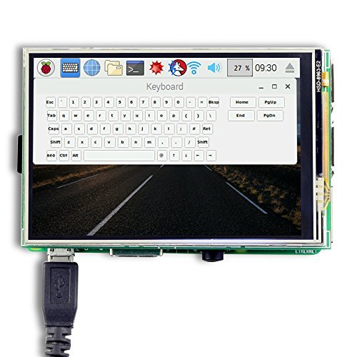 UCTRONICS 3.5 Inch TFT LCD Display SPI with Touch Screen, Touch Pen for Raspberry Pi 3 Mode B, Pi 2 Model B, Pi Zero, Pi B+