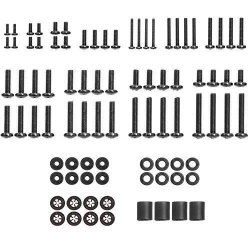 Universal TV Mounting Hardware Pack Fits All TVs Includes M4, M5, M6, and M8 TV Screws and Spacer Assortment for Mounting Virtually All TV's up to 80" - ECHOGEAR