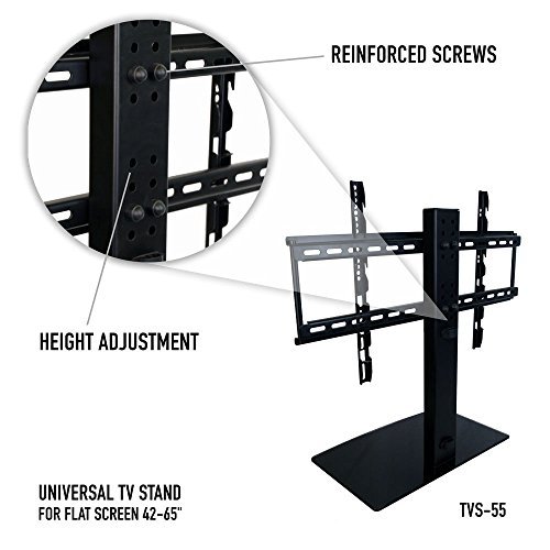 Universal TV Stand for Flat Screen 42-65\" by AVX Audio, part # 104-1927