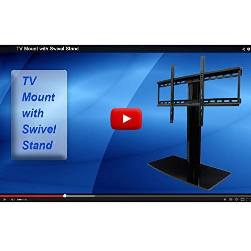 Universal TV Stand for TV with swivel and height adjustment