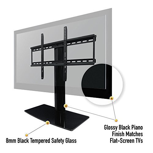 Universal TV Stand for TV with swivel and height adjustment