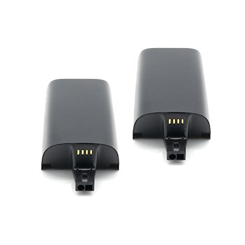 Upow 2 PCS Upgrade Lithium-Polymer Replacement Battery for Parrot Bebop Drone3.0 (1200mAh)