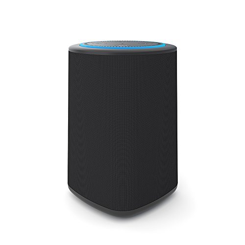 VAUX Cordless Home Speaker + Portable Battery for Amazon Echo Dot Gen 2 Black/Carbon 