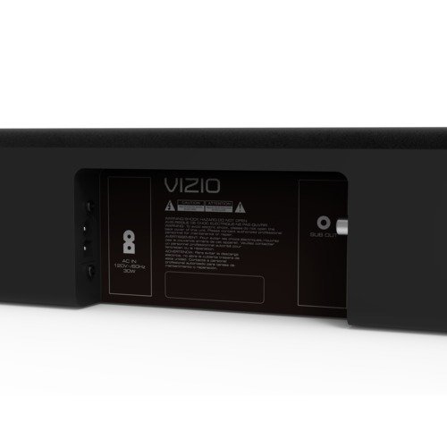 VIZIO SB3820-C6B 2.0 Sound Bar, Black, 38\" (Certified Refurbished)