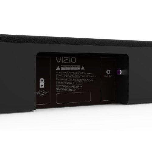 VIZIO SB3820-C6B 2.0 Sound Bar, Black, 38\" (Certified Refurbished)