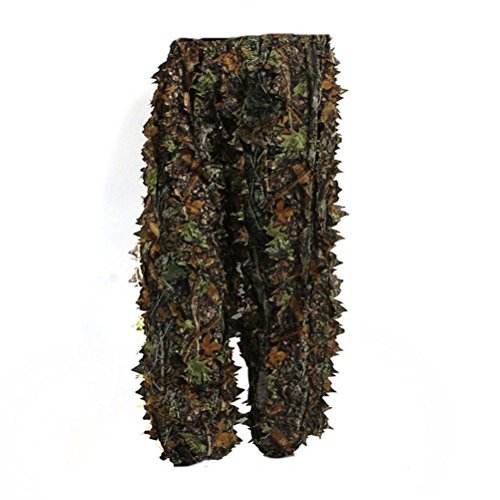 VORCOOL Leaf Camouflage Woodland Camo Ghillie Suit Set 3D Jungle Forest Hunting Lightweight