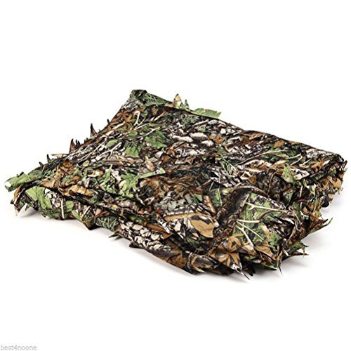 VORCOOL Leaf Camouflage Woodland Camo Ghillie Suit Set 3D Jungle Forest Hunting Lightweight