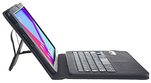 VSTN ® LG G Pad 10.1 Bluetooth Keyboard Portfolio Case - DETACHABLE Bluetooth Keyboard Stand Case / Cover (For LG G Pad 10.1 , Keyboard-Black)