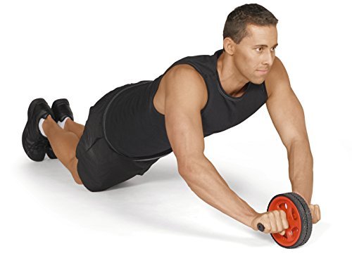 Valeo Ab Roller Wheel, Exercise And Fitness Wheel With Easy Grip Handles For Core Training And Abdominal Workout