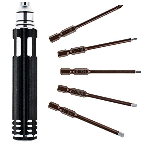 Vastar 5 in 1 Professional Precision Screwdrivers Repair Tool Kit for Hobby RC Phantom Aerial UAV Drone Quadcopter