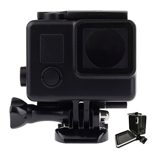 Vicdozia Waterproof Blackout Black Housing Case Diving Box Cover for GoPro Hero 3 3+ 4