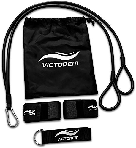 Victorem Throwing Mobility Bands – Bonus Carrying Bag, Connecting Strap, & Workout Guide – Baseball, Softball, Quarterback, Exercise Resistance Bands – Arm Strength, Conditioning, Warmup - PT