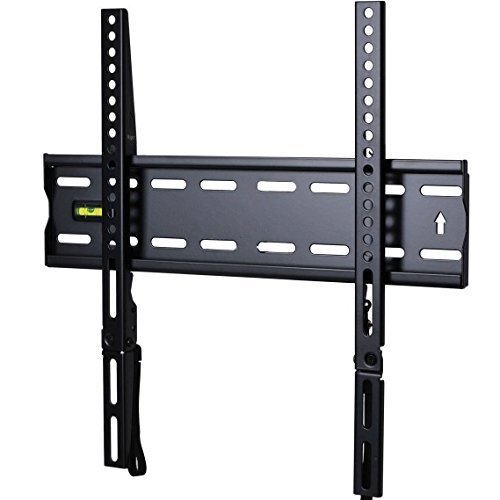 VideoSecu Ultra Slim TV Wall Mount for most 27"-47" LCD LED Plasma TV, Some up to 55" Flat Panel Screen Display with VESA 100x100 200x100 200x200 300x200 400x300 400x400 1" Low Profile TV Bracket 1RX