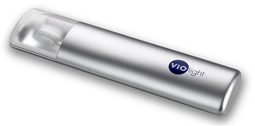 Violife VIO200B Travel Ultraviolet Toothbrush Sanitizer VIO200B, Silver, 5.5 Ounce 