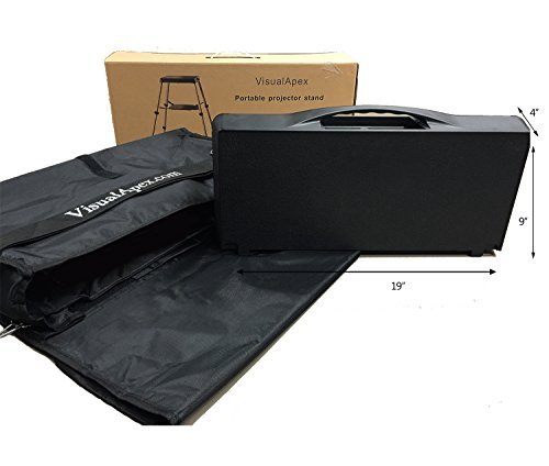 Visual Apex Portable Projector Table Stand with Projector Carry Bag