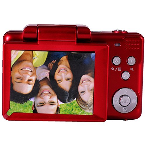 Vivitar 16MP Camera with 2.4-Inch TFT Panel (VS124-RED-FR)