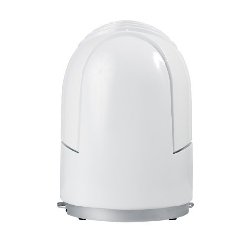 Vornado Flippi V10 Compact Oscillating Air Circulator Fan, Ice White