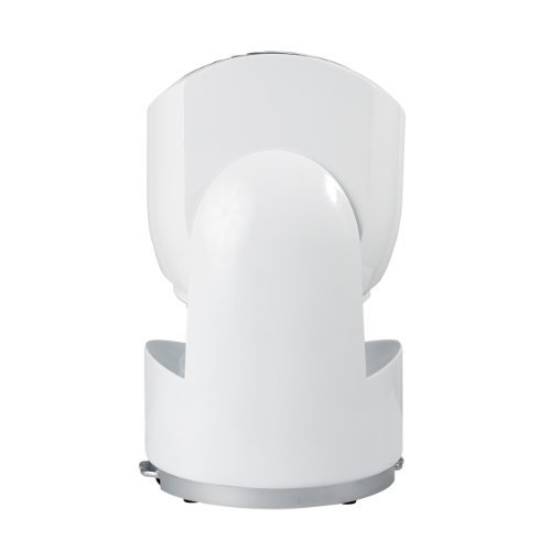 Vornado Flippi V10 Compact Oscillating Air Circulator Fan, Ice White