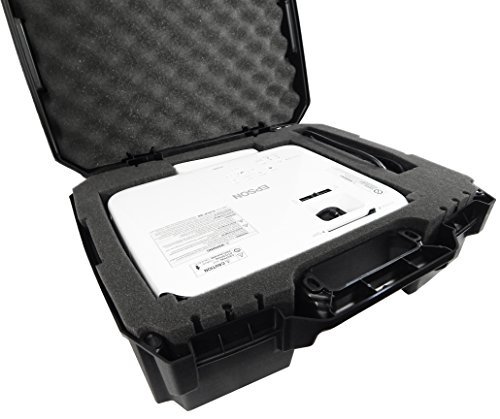 WORKFORCE Safe n Secure Video Projector Hard Case - For Epson PowerLite and Home Cinema DLP, WXGA, 1080p and 3D Projectors - For Select Models Pro EX9200 / 1761W / 1284 / 640 / 740HD / 1040 and More