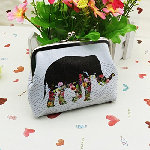Wallet,toraway Vintage Womens Elephant Wallet Card Holder Coin Purse Clutch Handbag