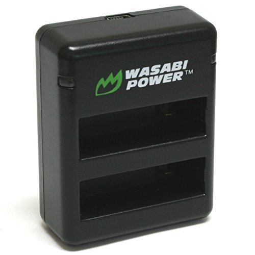 Wasabi Power Battery (2-Pack) and Dual Charger for GoPro HERO4 and GoPro AHDBT-401, AHBBP-401