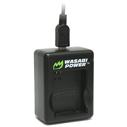 Wasabi Power Battery (2-Pack) and New Dual Charger for GoPro Hero3, Hero3+ (with Car and US Plug)