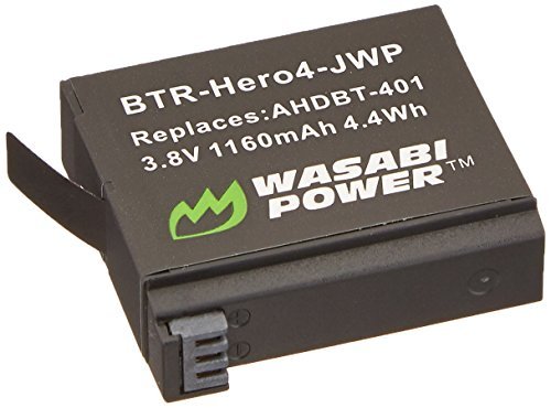 Wasabi Power Battery for GoPro HERO4 and GoPro AHDBT-401