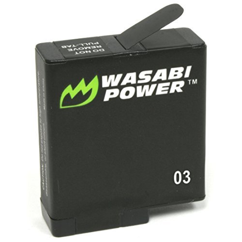 Wasabi Power Battery for GoPro HERO5 Black (v03 for All Future Firmware Updates)