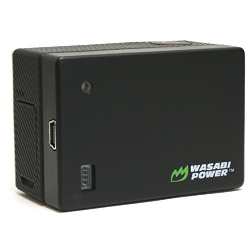 Wasabi Power Extended Battery compatible with GoPro HERO4, HERO3+, HERO3 (with Backdoors)