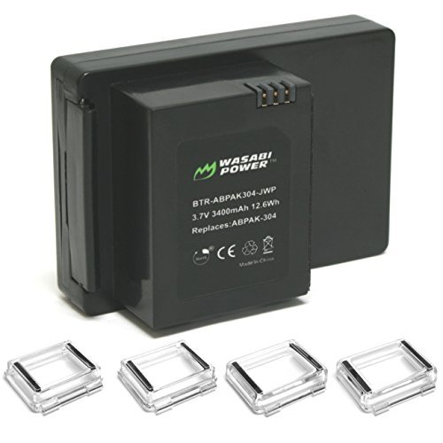 Wasabi Power Extended Battery for GoPro HERO3, HERO3+ (with Backdoors)