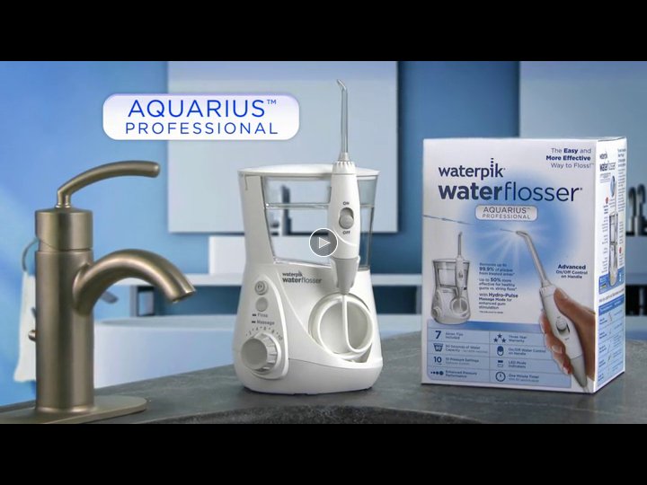 Waterpik ADA Accepted WP-660 Aquarius Water Flosser 