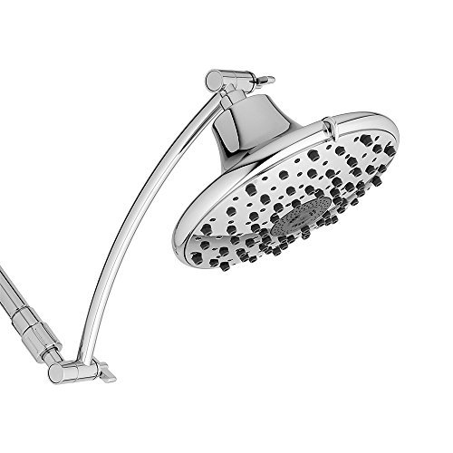 Waterpik ASD 833 AquaScape 8-Mode Showerhead with Adjustable Arm, Chrome