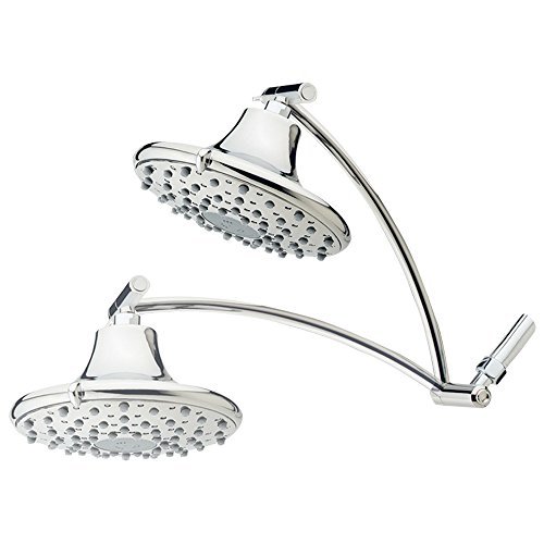 Waterpik ASD 833 AquaScape 8-Mode Showerhead with Adjustable Arm, Chrome