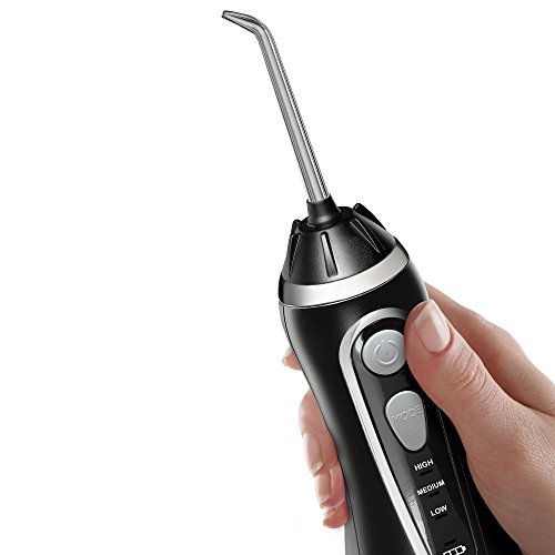 Waterpik Cordless Advanced Water Flosser, Brilliant Black 