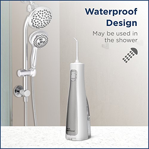 Waterpik Cordless Freedom Water Flosser, WF-03, White 