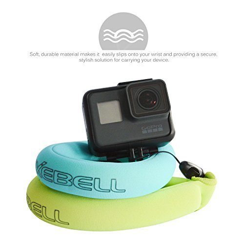 Waterproof Camera Float, Luxebell Universal Foam Floating Wrist Strap for GoPro Hero 6 5, Nikon, Olympus, Canon, Keys, Sunglasses and Phones