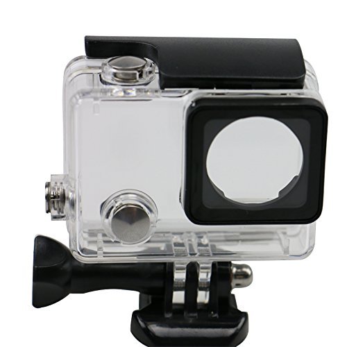 Waterproof Protective Housing Case for GoPro HERO4 Silver / GoPro HERO4 BLACK / GoPro Camera HERO3+