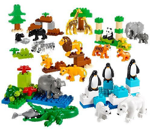 Wild Animals Set for Understanding Animal Habitats by LEGO Education DUPLO