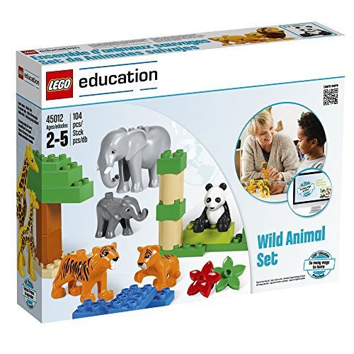 Wild Animals Set for Understanding Animal Habitats by LEGO Education DUPLO